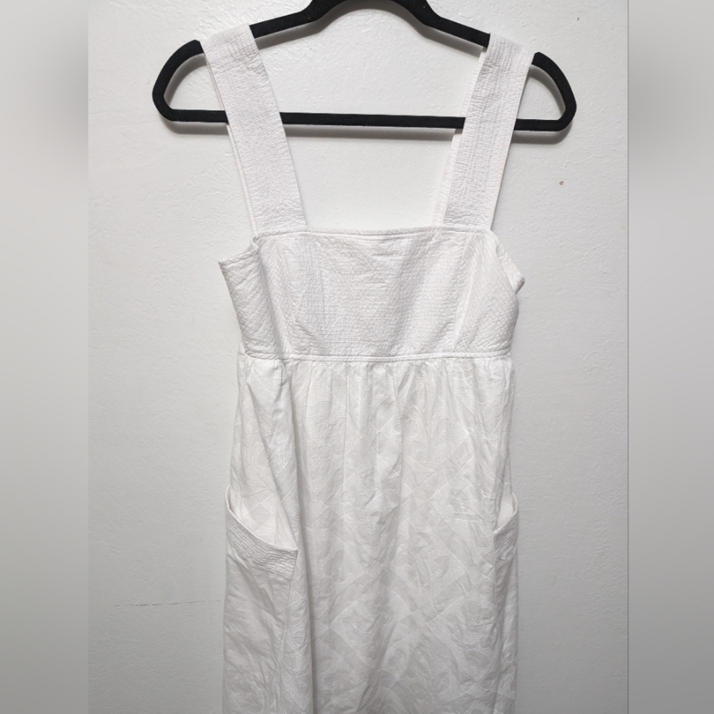 Madewell White Square‑Neck Maxi Sundress - Picture 9 of 9